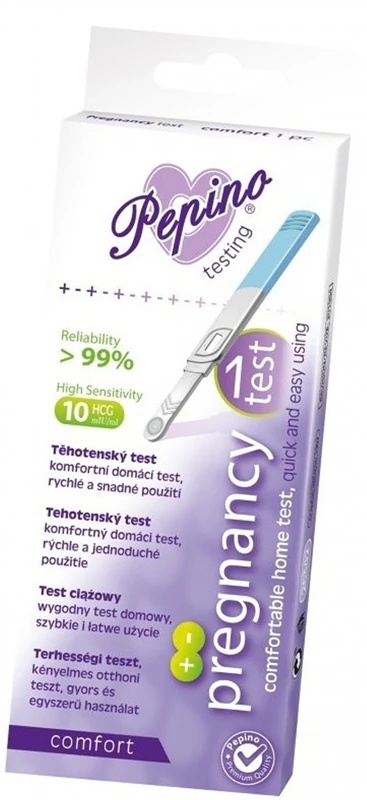 Test nosečnosti za medicinski pripomoček Pepino Comfort