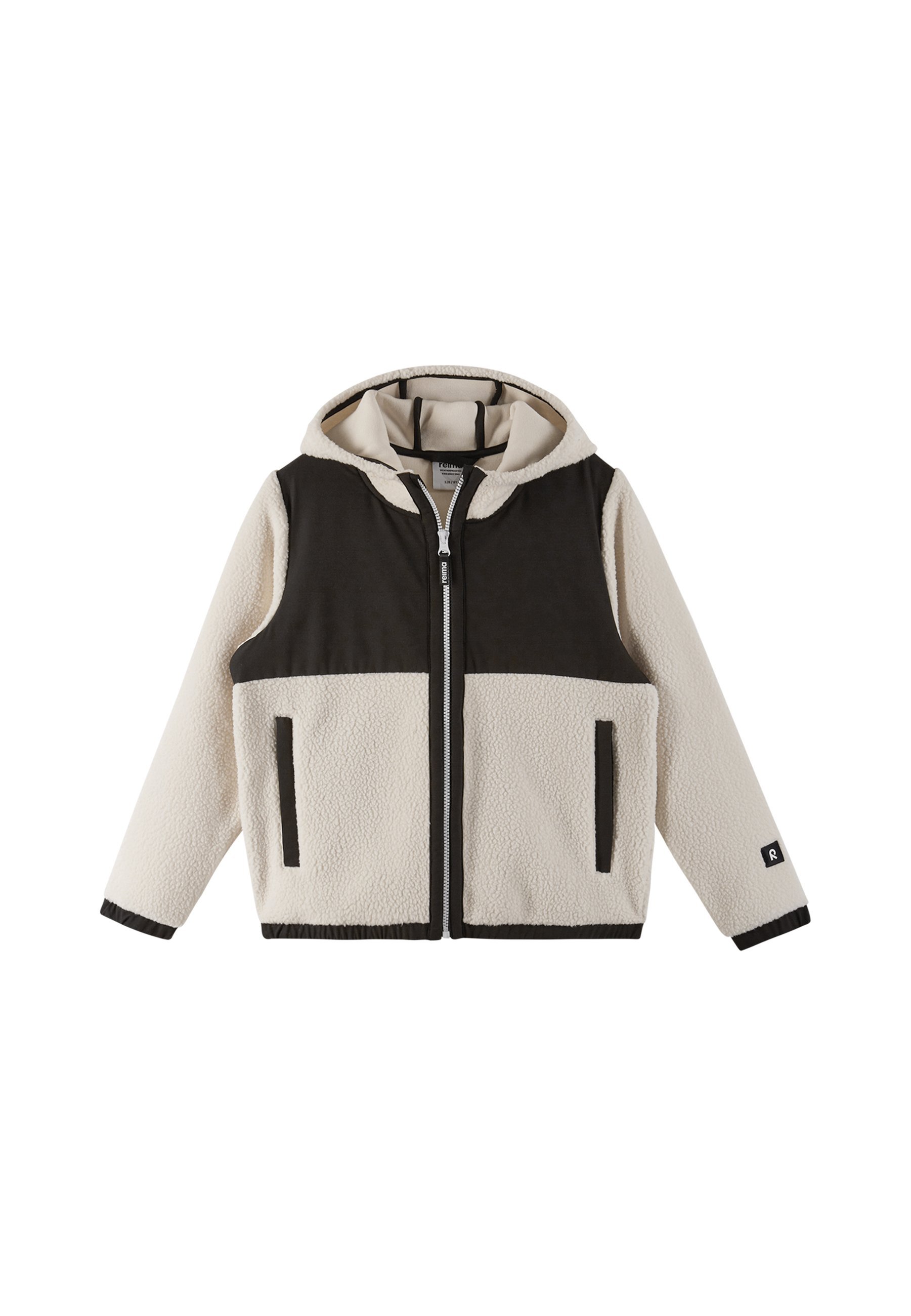 Reima TURBO UNISEX - Giacca in pile - beige chiaro