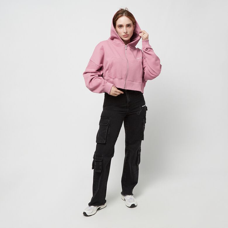 Dorset Cropped Zip Hoodie