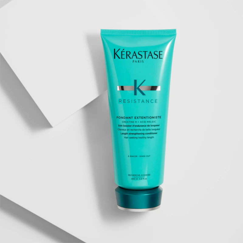 Condicionador Kérastase Résistance Fondant Extentioniste para crescimento e fortalecimento dos folículos capilares.