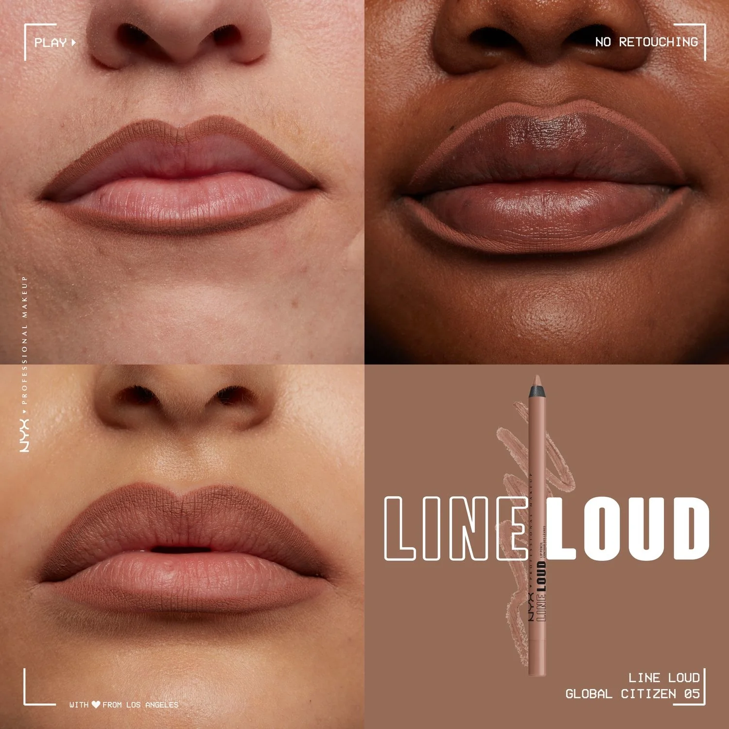 Labbra Line Loud Lip Liner Pencil - Matita labbra