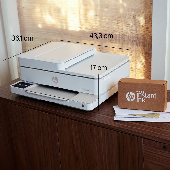 Stampante multifunzione HP Envy 6530e - Getto d'inchiostro a colori - Copia - Scansione - 3 mesi di Instant Ink inclusi con HP+