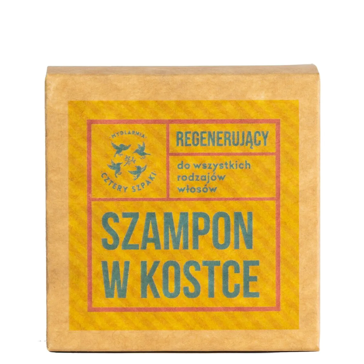 Mydlarnia Cztery Szpaki Szampon w Kostce Regenerujący Wszystkie Rodzaje Włosów