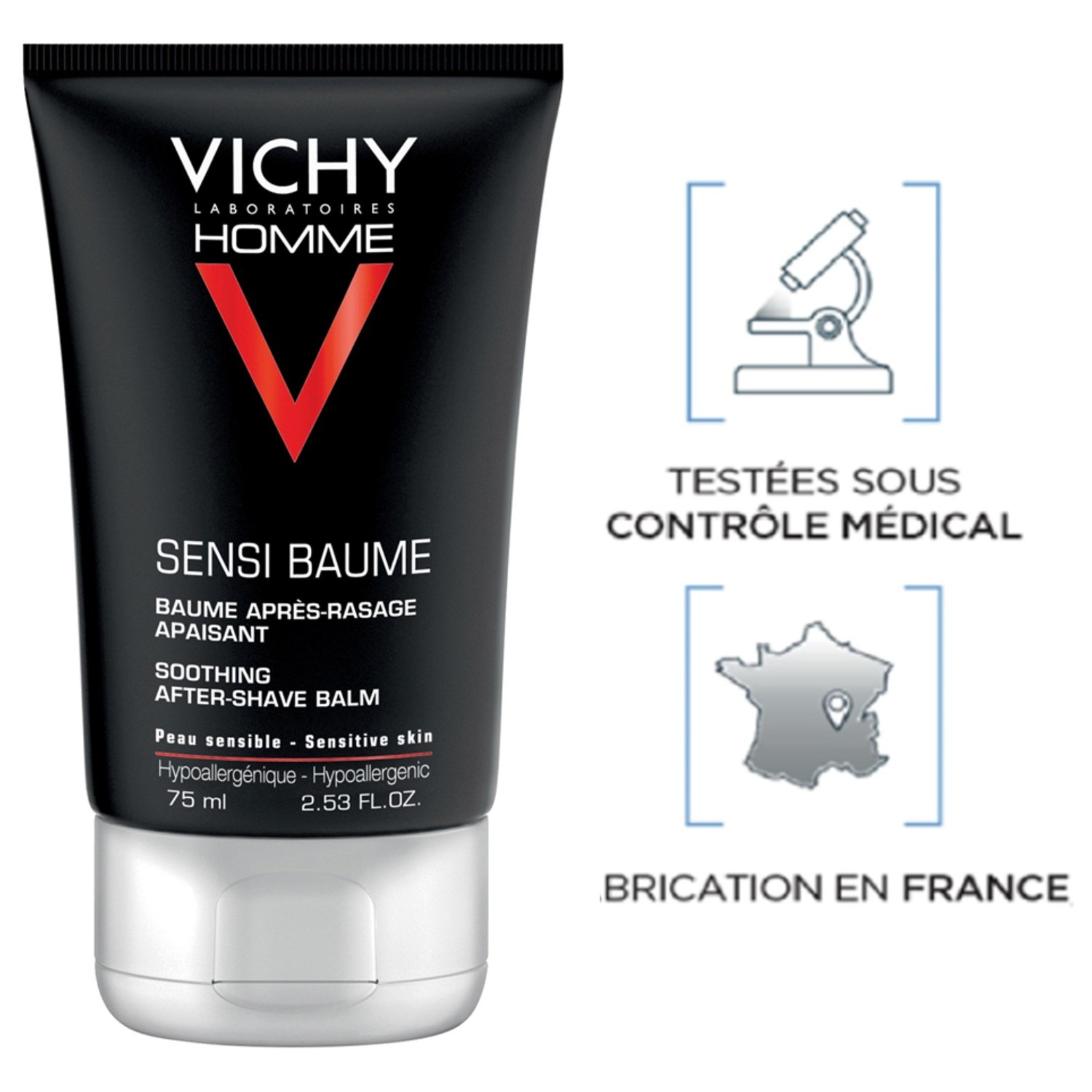 Vichy Sensi Baume après-rasage apaisant
