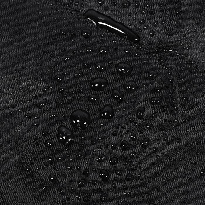 Housse de table de tennis de table - DUOKON - Noir - Imperméable - Anti-poussière - 280x153x73cm