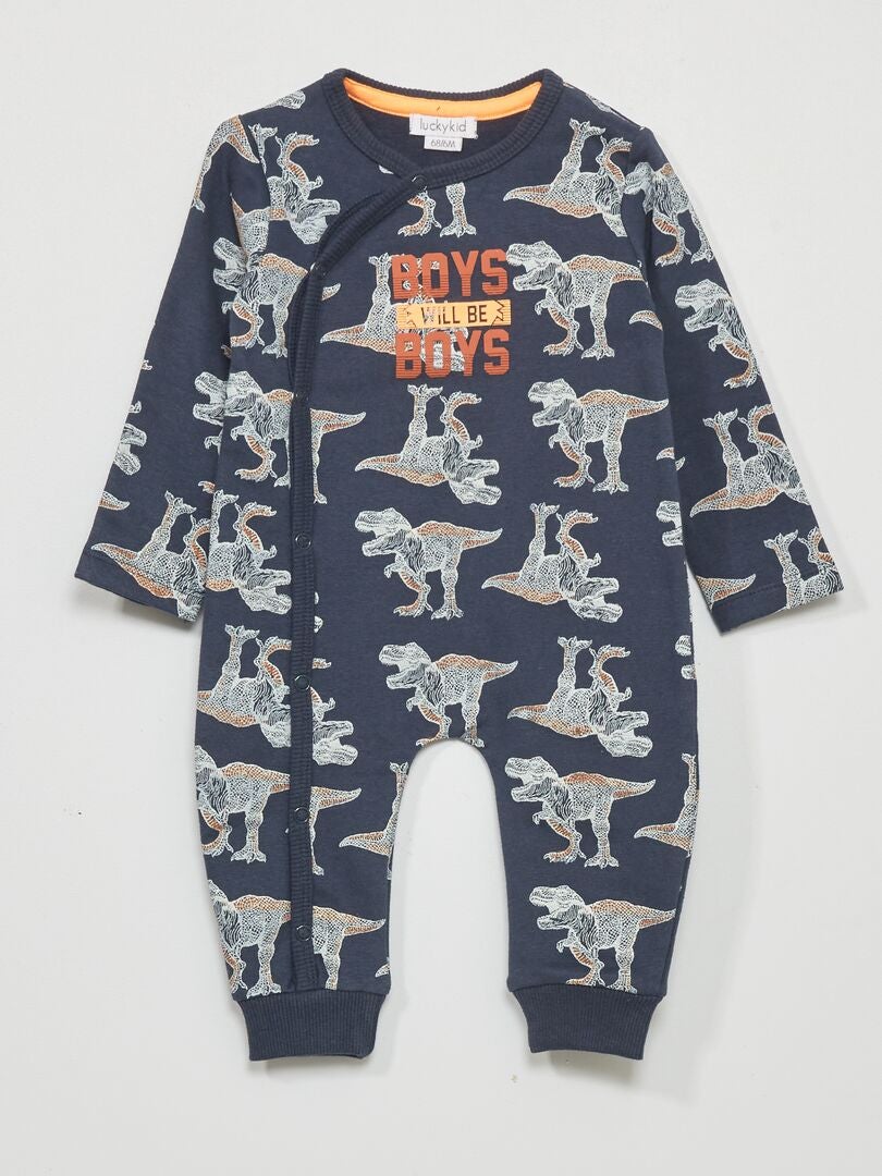 Conjunto de moletom polar - AZUL