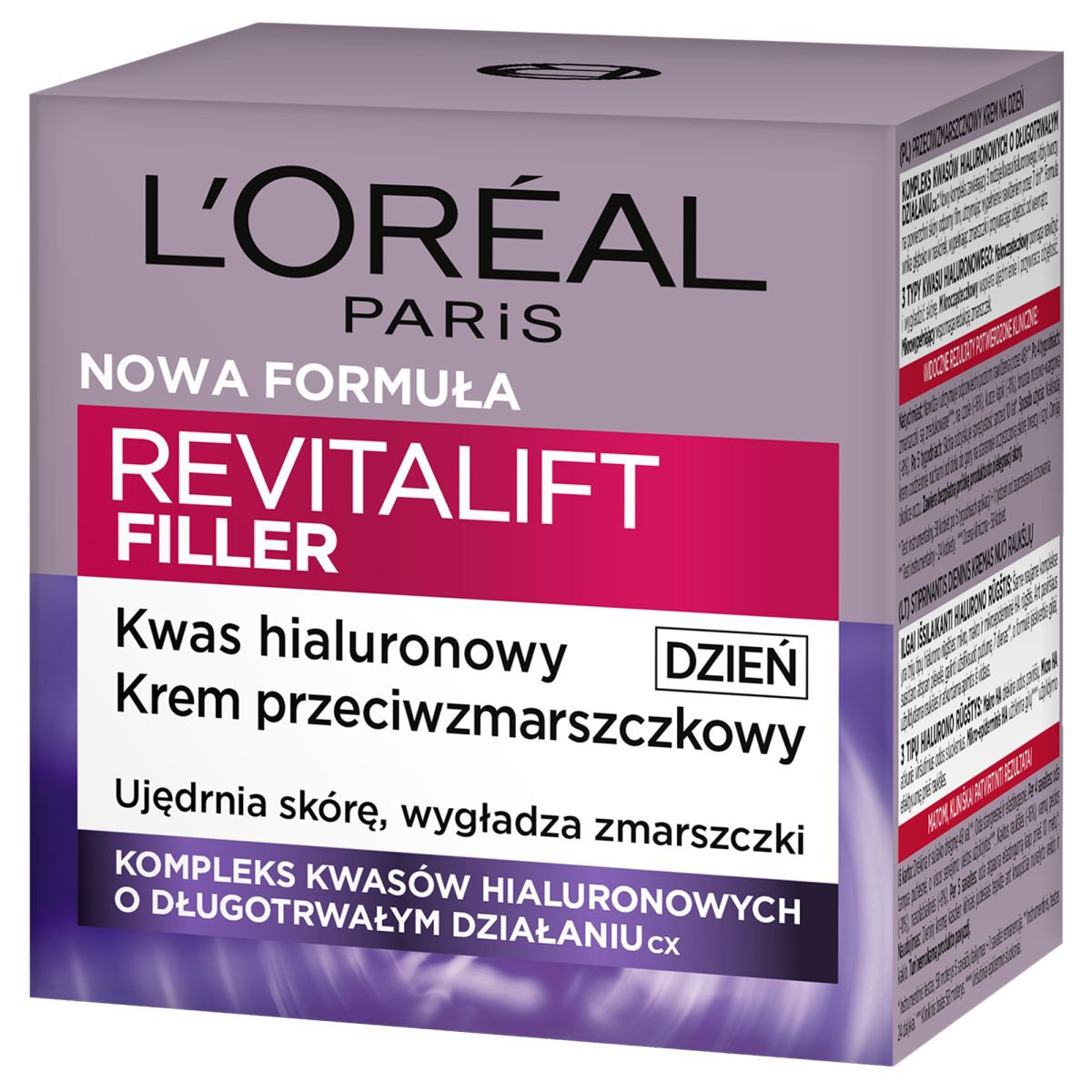 L'Oréal Paris 40+ Anti-aging kräm med koncentrerad hyaluronsyra 50ml Revitalift Filler