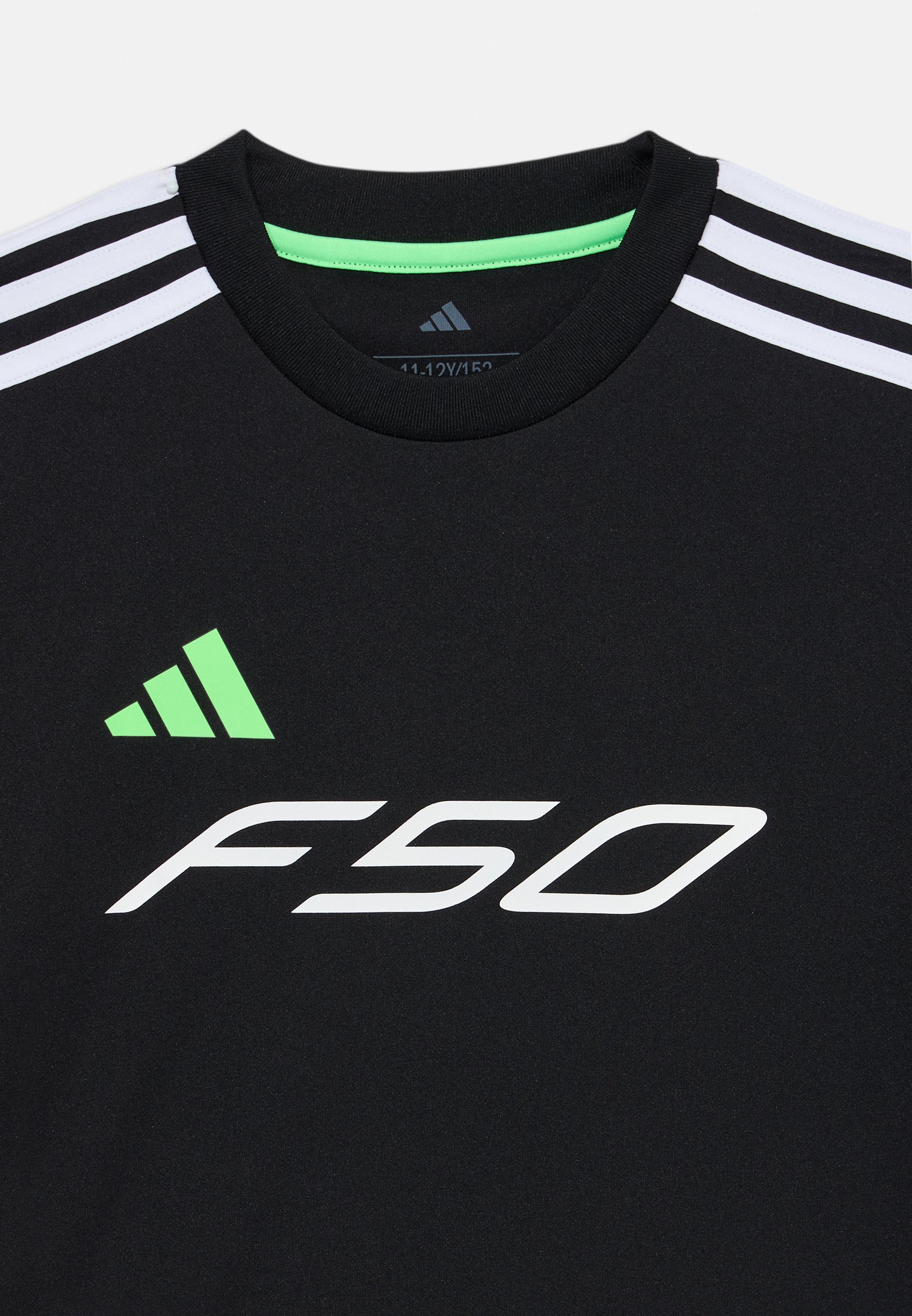 adidas Performance YOUTH UNISEX - Sport T-shirt - zwart/paars rush