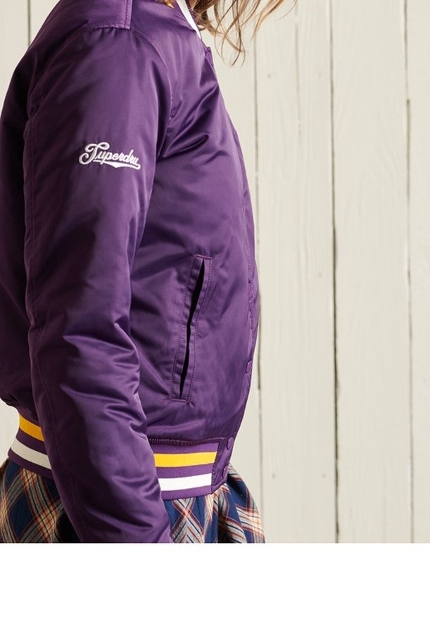 Superdry & Co bomberjack - paars