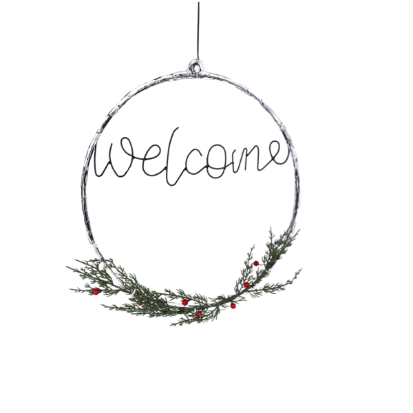 Wianek LED ”WELCOME