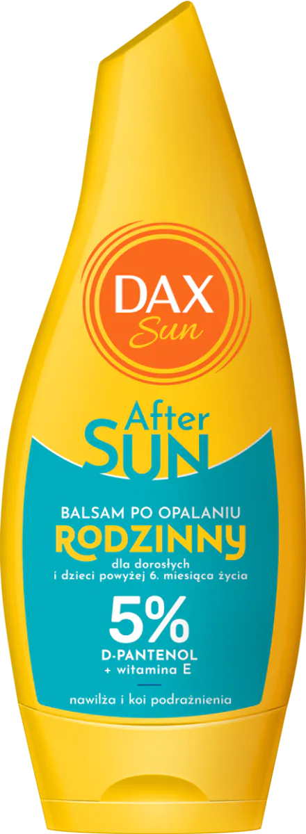 Dax Sun 5% D-panthenol - Rodzinny Balsam po opalaniu180 ml