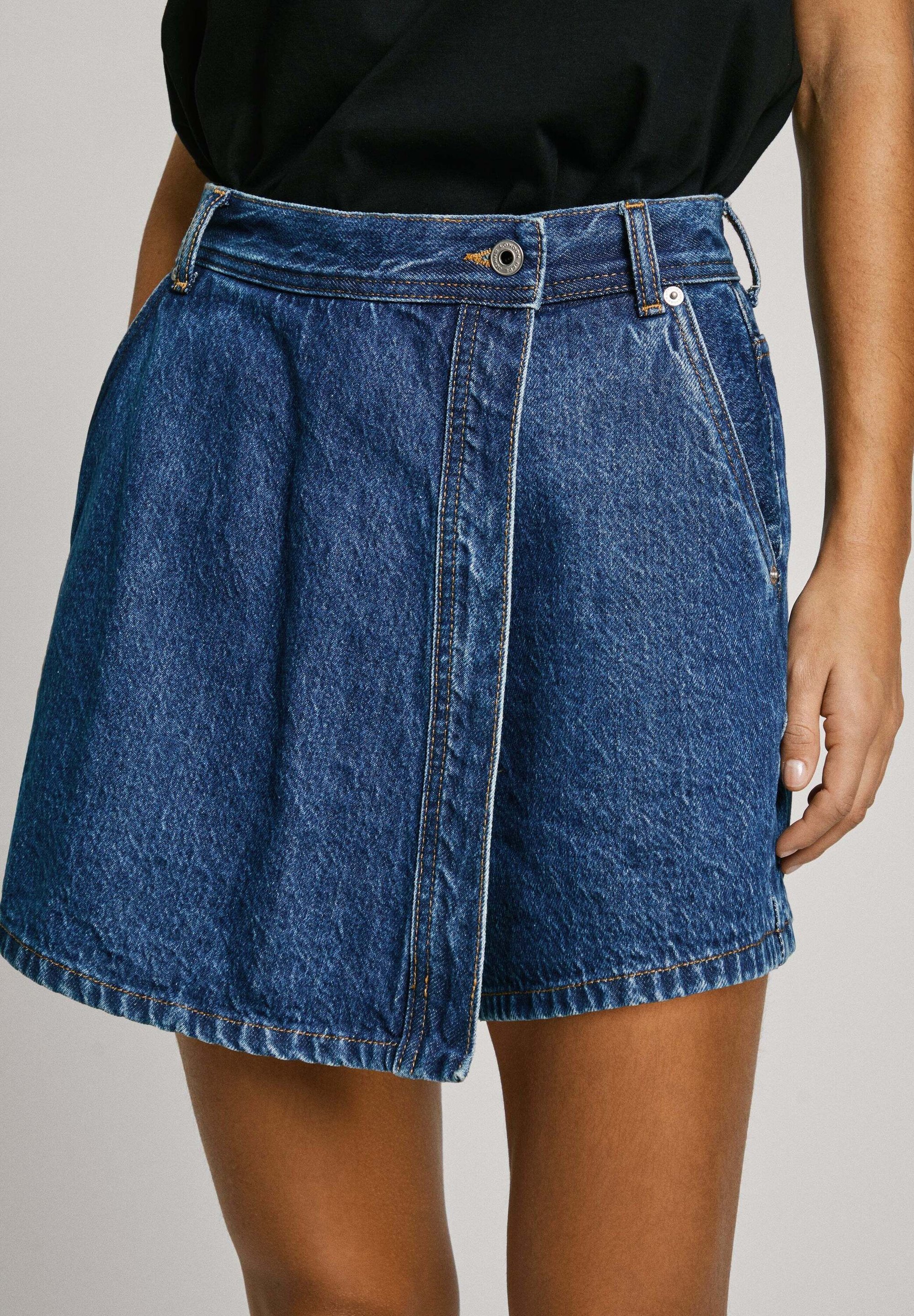 Pepe Jeans REGULAR - Saia envelope - jeans