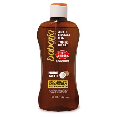 Babaria Solar Luminous -rusketusöljygeeli 200 ml 200 ml