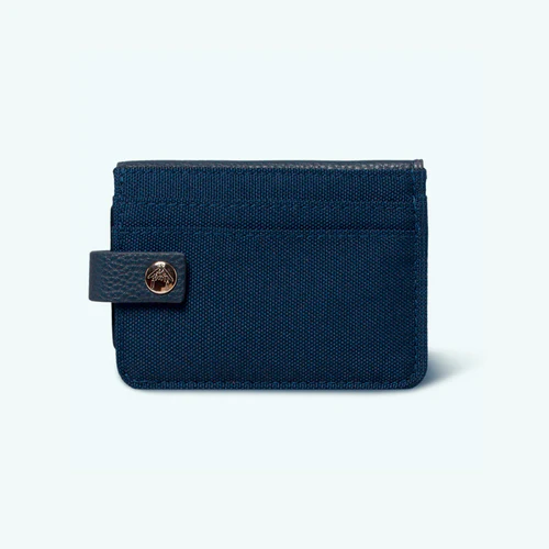 Cabaia Tarjetero Pantheon azul marino