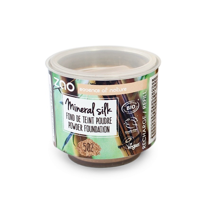 Fond de teint minéral soie ZAO - 15 g