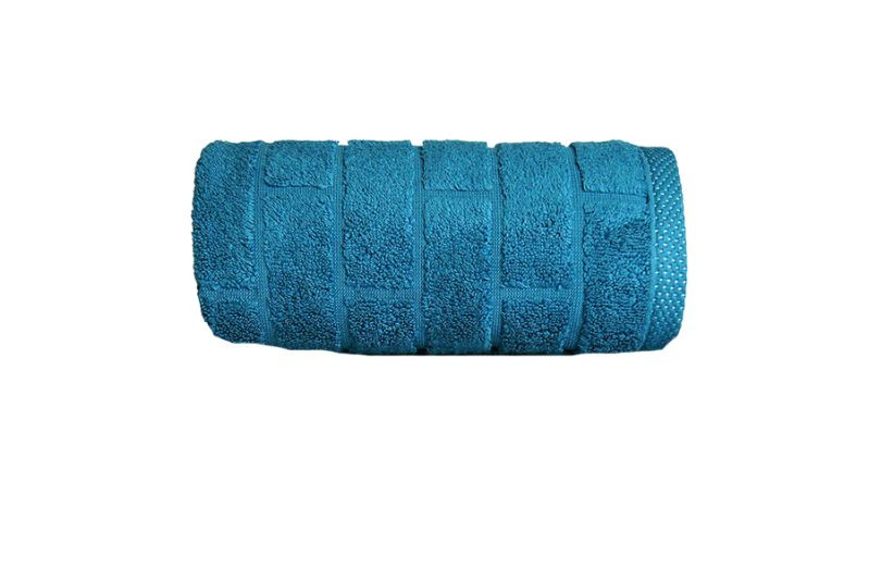 Ręcznik Brick 50x90 szmaragdowy 500 g/m2 frotte Greno