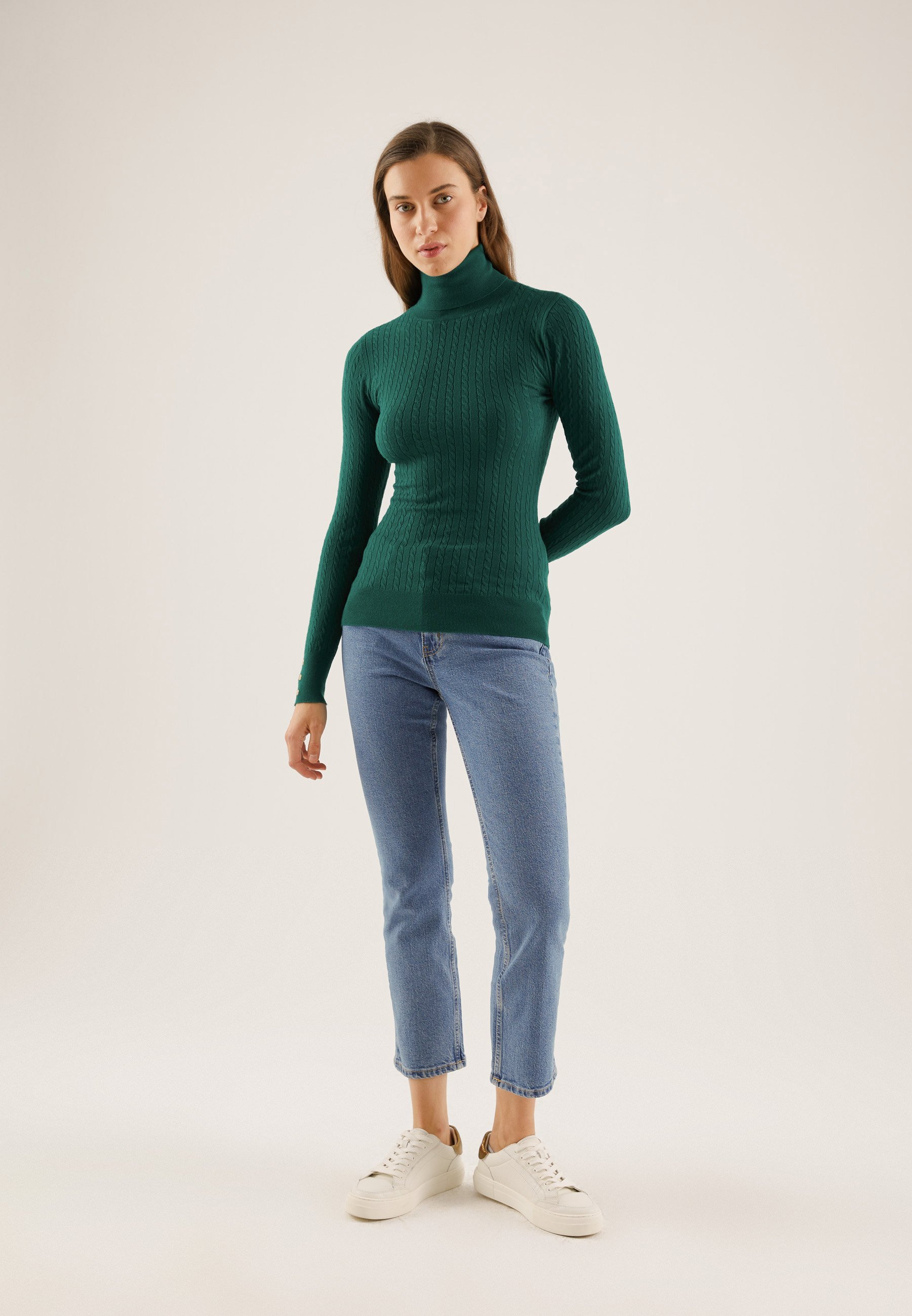 Anna Field Pullover - dunkelgrün