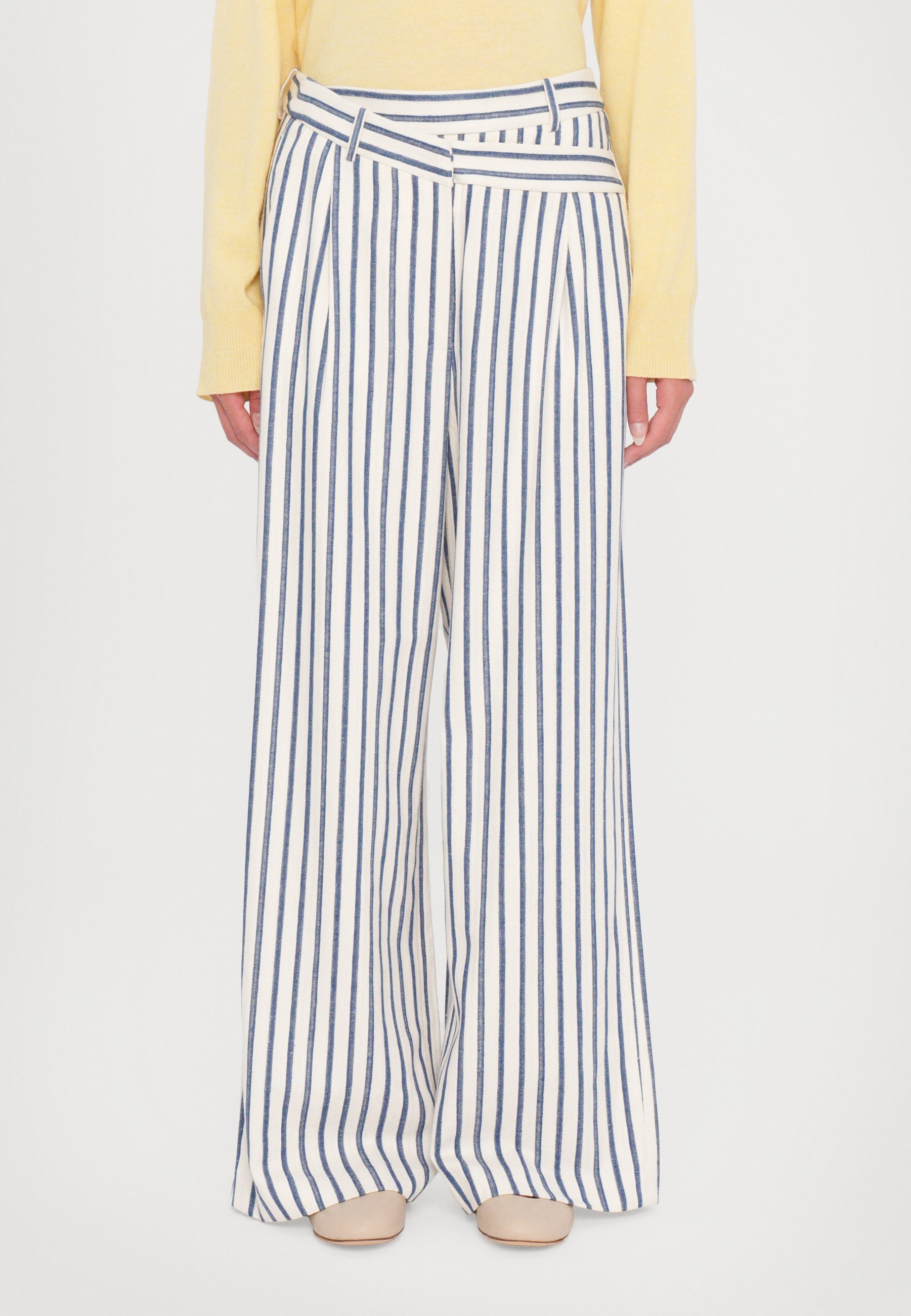 MUNTHE PAYTON - Kangashousut - navy