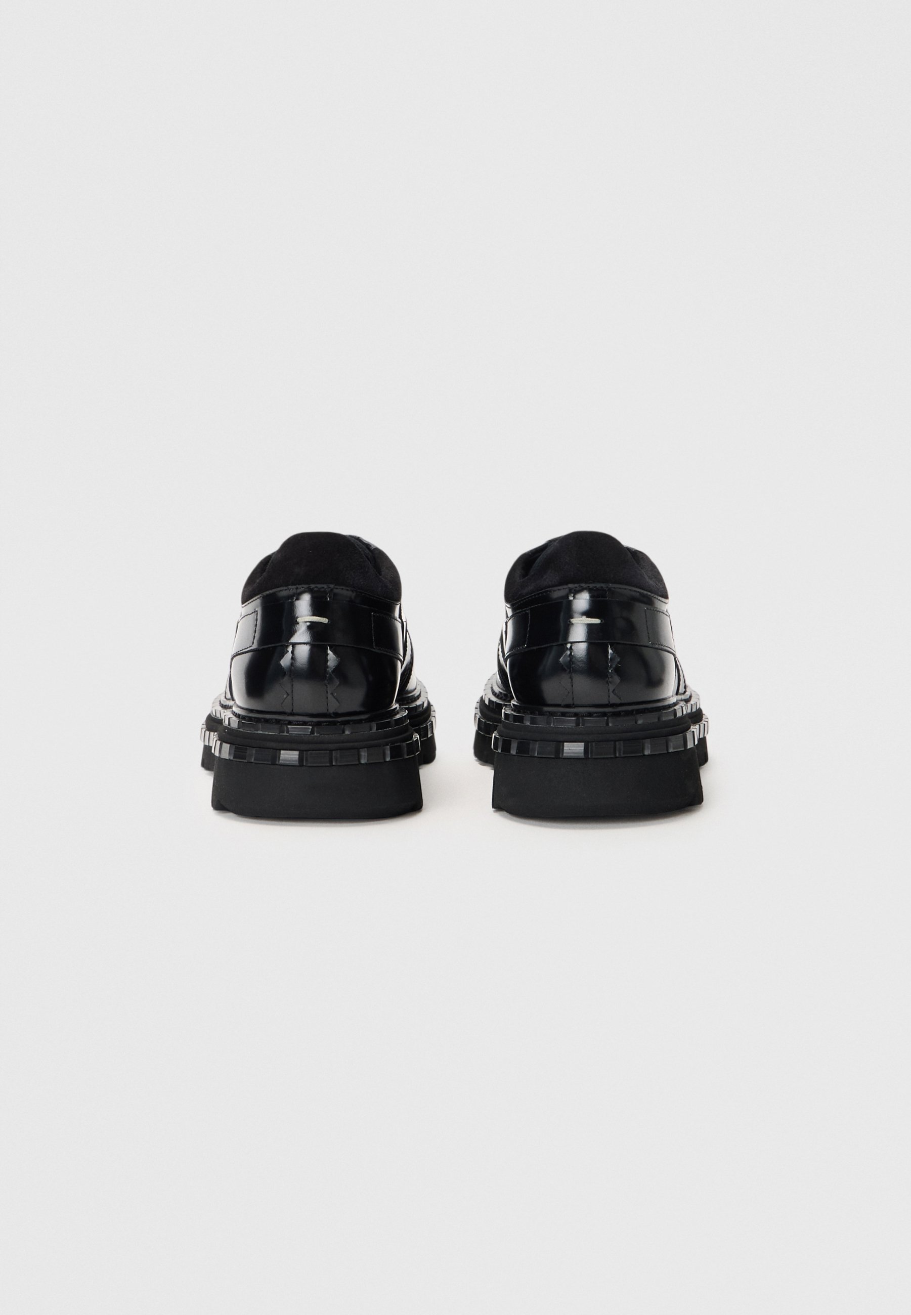 De Antipode DERBY - Casual veterschoenen - zwart
