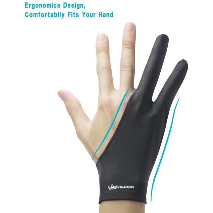 Huion Artist Glove for graphics tablet (one size fits all, good for right or left hand) - Cura CR-0[62]