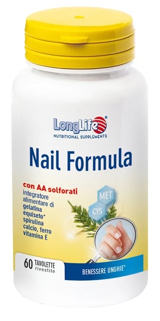 LONG LIFE Formule Ongles Longlife 60 comprimés