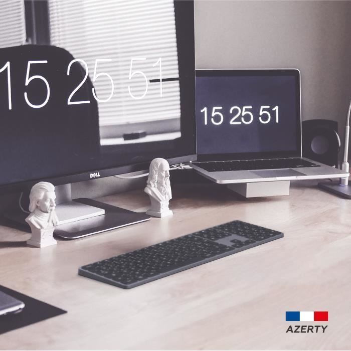 Tastiera - Tasti piatti - MOBILITY LAB - KP430W - Dimensioni standard - AZERTY - Senza retroilluminazione