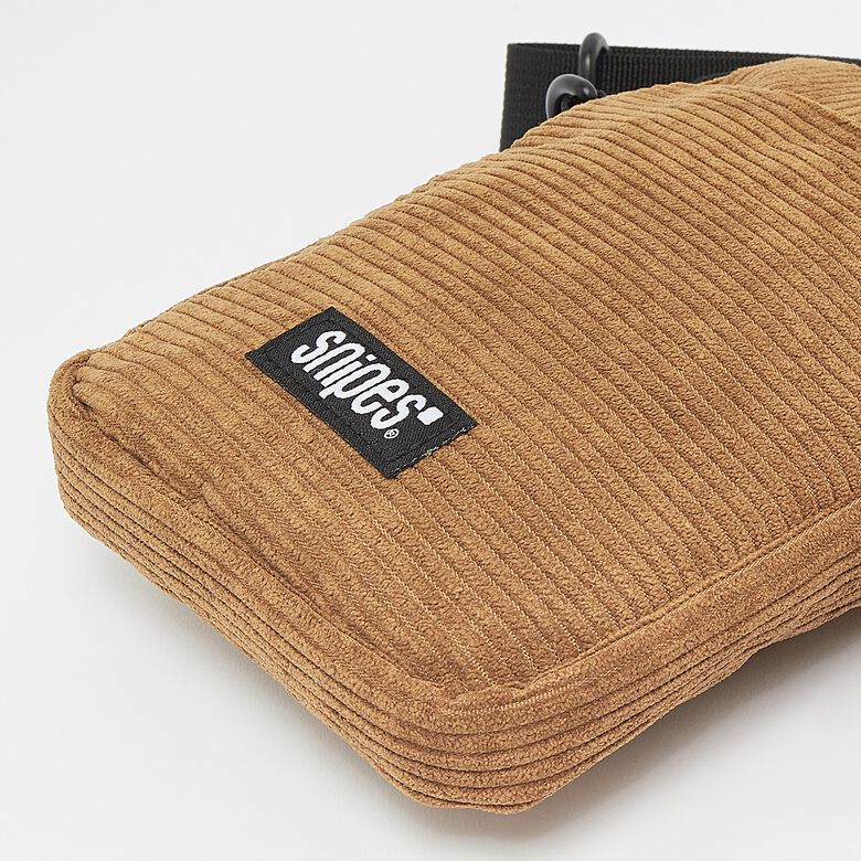 Geweven label, basic logo, corduroy telefoontas
