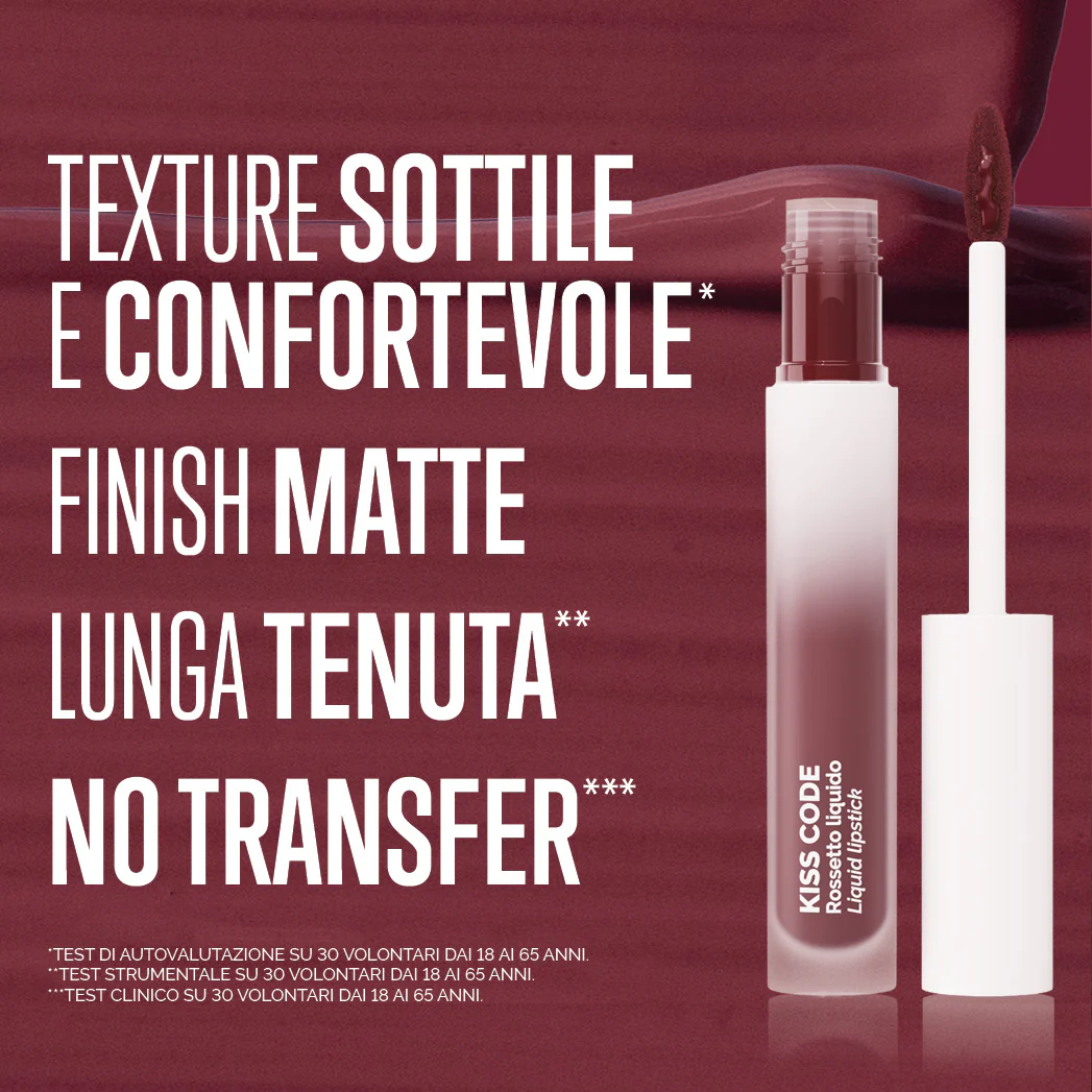 Labbra KISS CODE - Rossetto, Rossetto mat