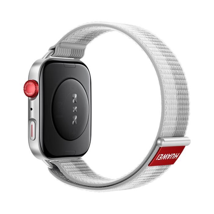 Montre connectée - HUAWEI - Watch Fit 4 - Argent - Suivi santé - Autonomie 10 jours - Écran HD