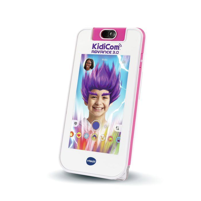 VTECH - KidiCom Advance 3.0 - White - High-Tech Features - Rechargeable Battery - Ages 6-12