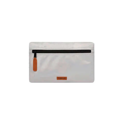 Cabaia Mittlere silberne Vordertasche Les Lices