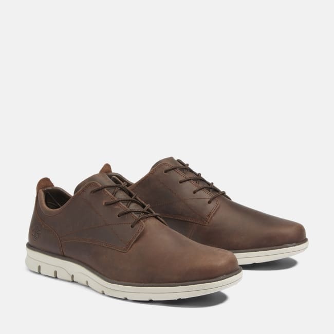Scarpa Oxford in Pelle Bradstreet da Uomo in                marrone