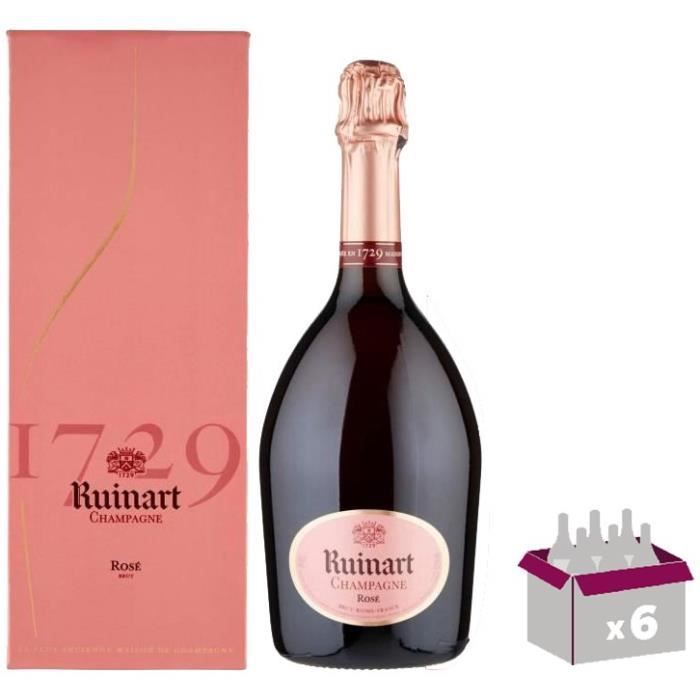 Ruinart Rosé x6
