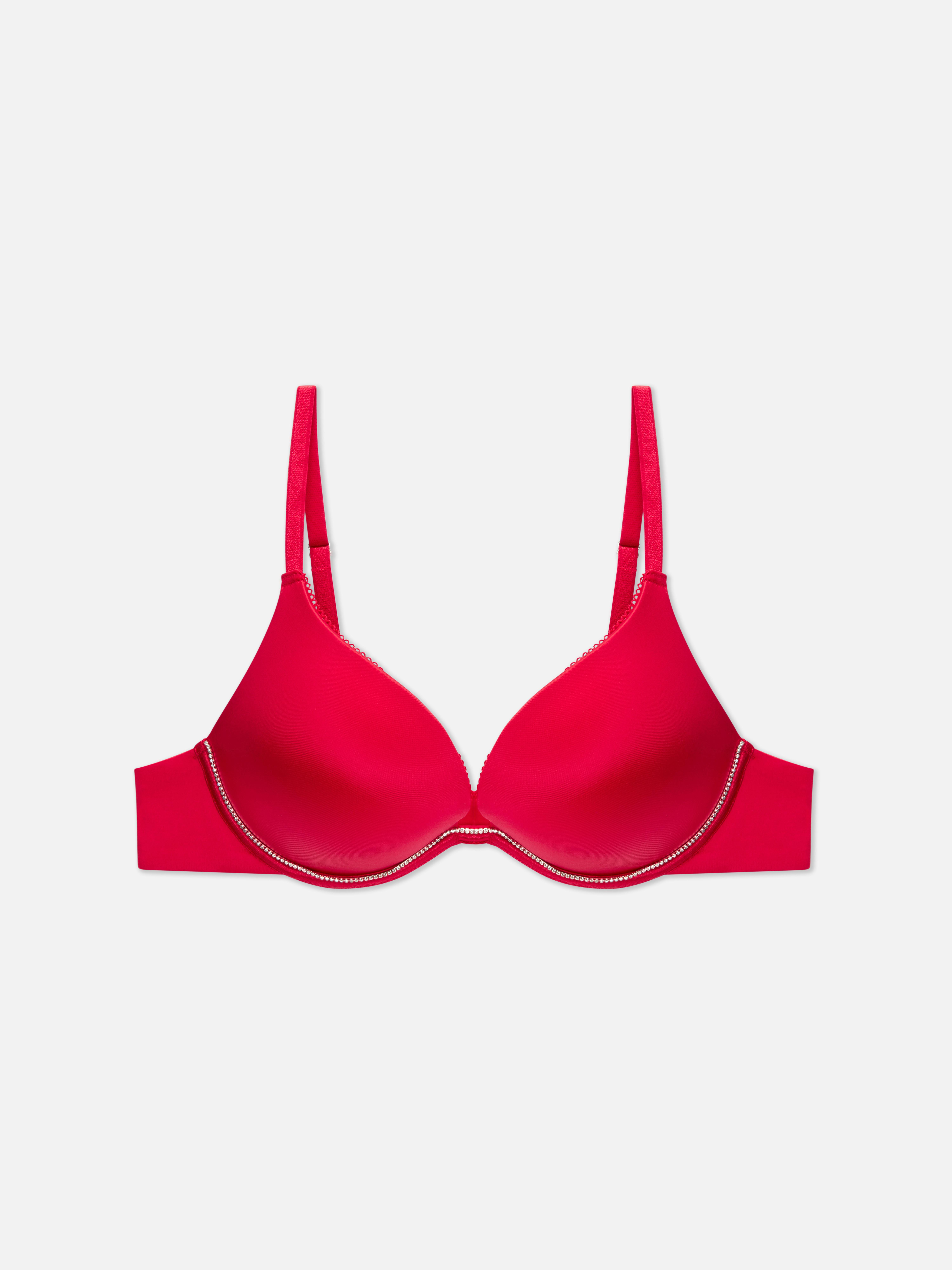 Sutiene push-up fine, cupe AE Sutiene push-up fine cu bretele din strasuri, cupe AE