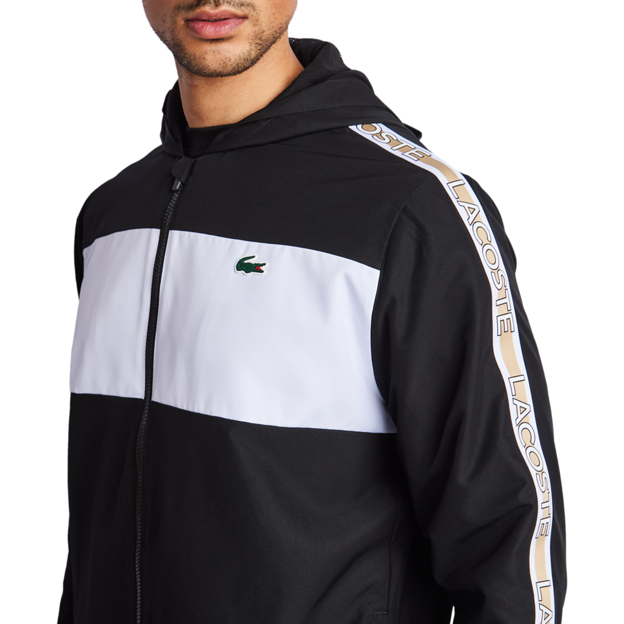 Lacoste Diamond Weave Colorblock
