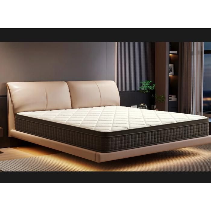 Matelas mémoire de forme 140x190 cm Memo - épaisseur 31cm- 8 zones de confort mousse mémoire adaptative