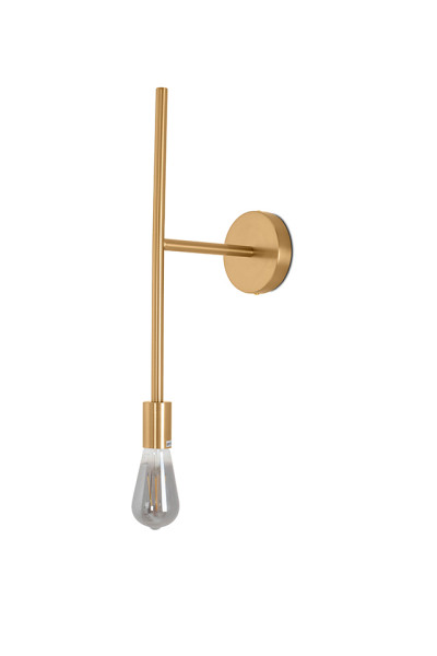 MOOSEE lampa ścienna RIVA złota