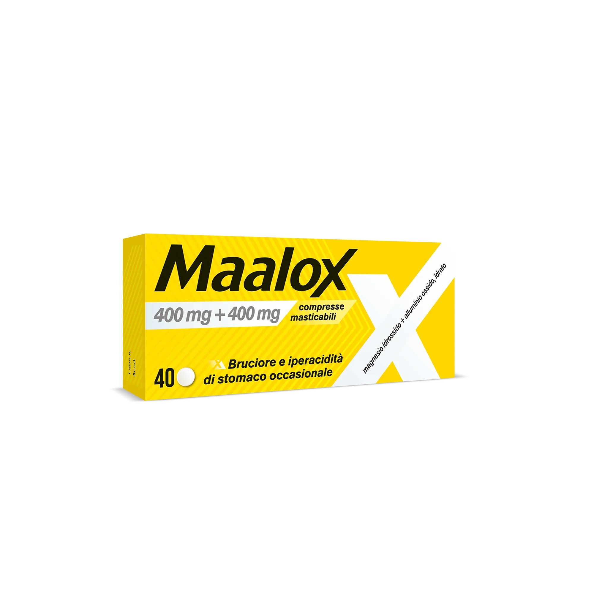 Comprimés MAALOX Maalox 40 comprimés antiacides à croquer