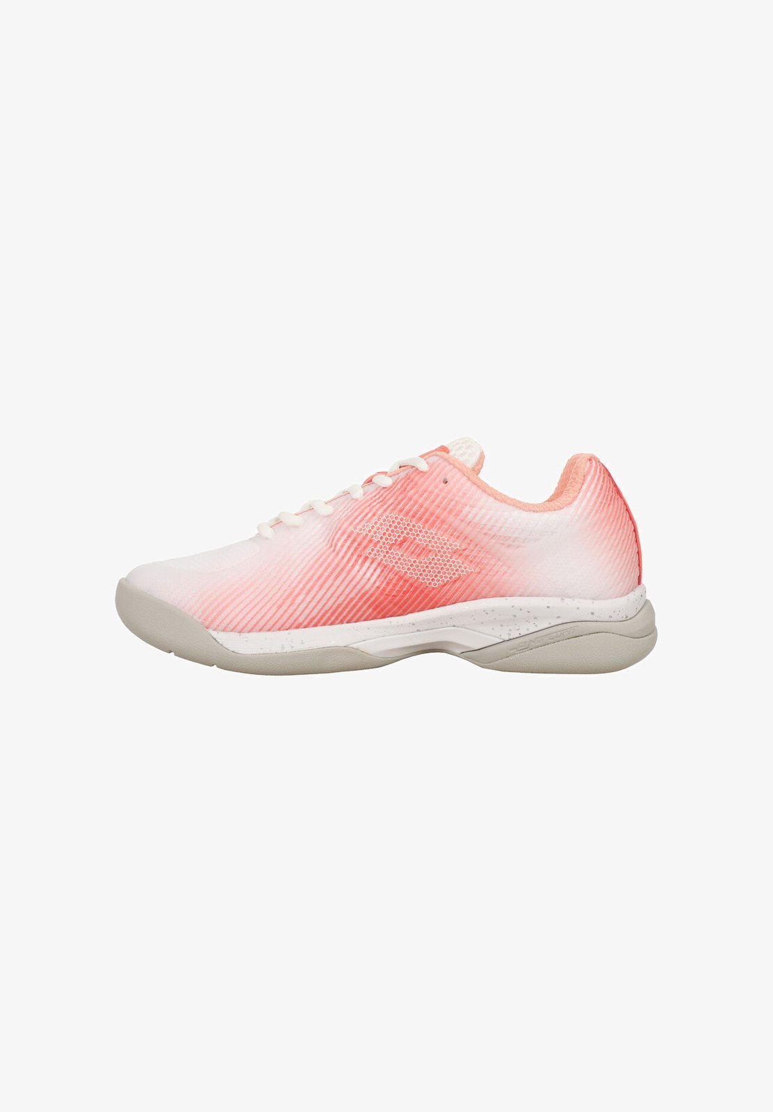 Lotto MIRAGE 300 - Multicourt tennisschoenen - volledig wit/lichtroze/perzikkleurig