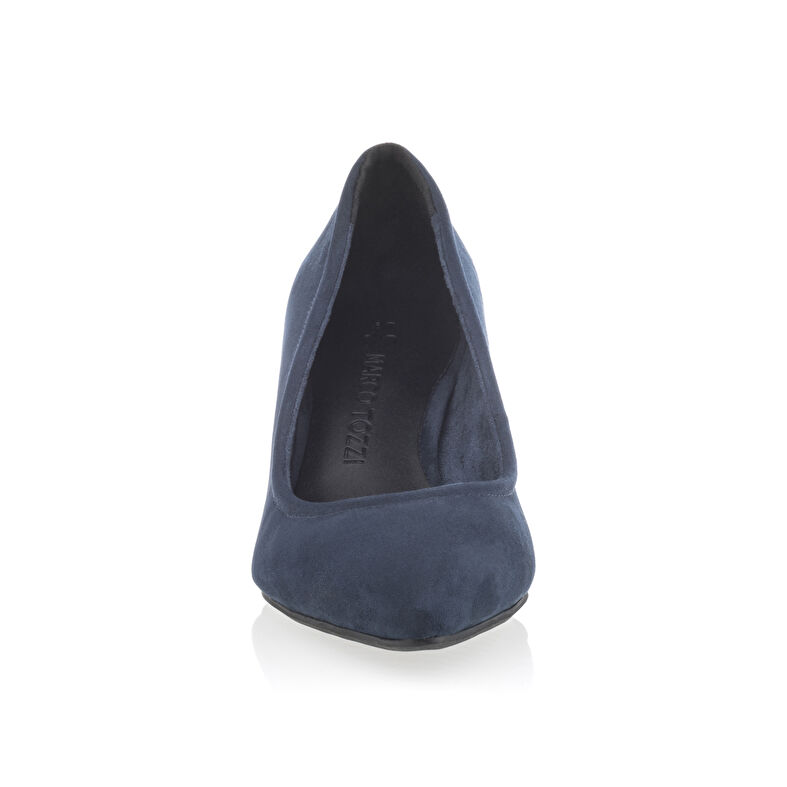 Blaue Damenpumps