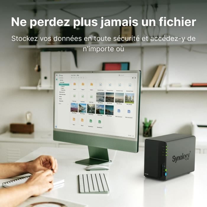 Server NAS Synology DS224+ a 2 alloggiamenti