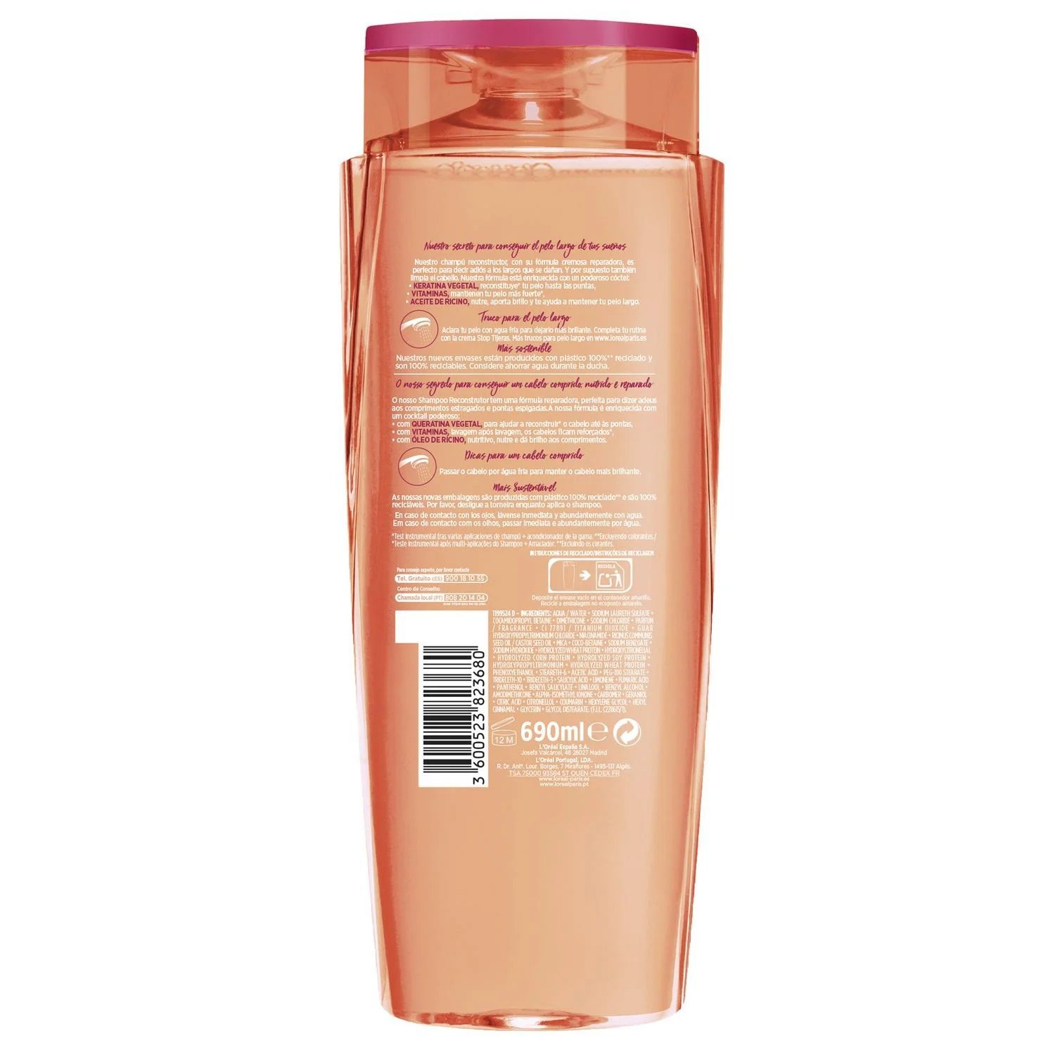 ELVIVE Dream Long atkuriamasis šampūnas Šampūnai