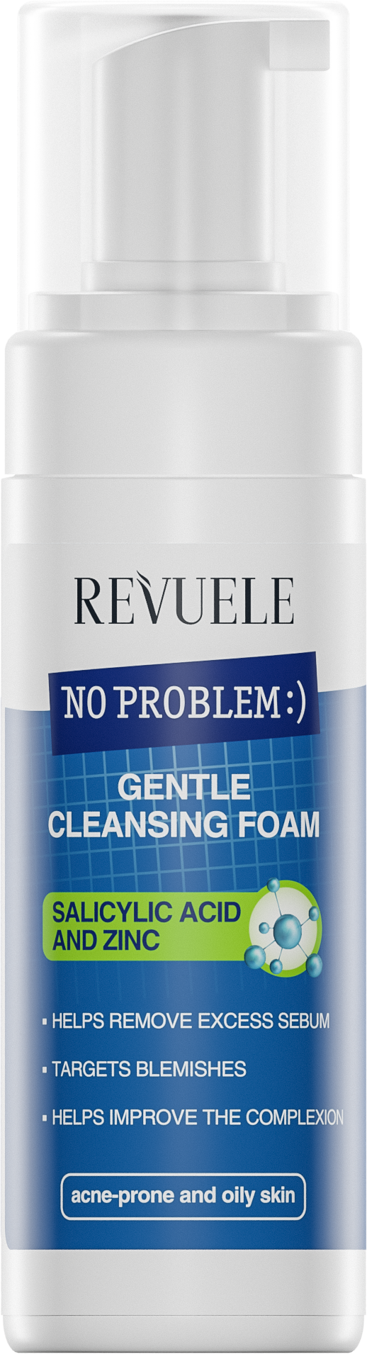 No Problem nježna pjena za čišćenje sa salicilnom kiselinom i cinkom Pjene i gelovi za čišćenje lica