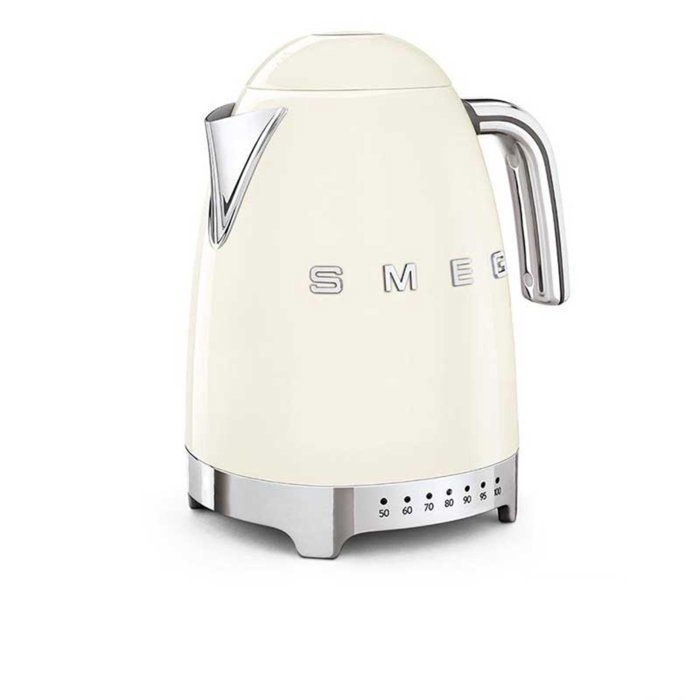 Chaleira elétrica - Smeg - KLF04CREU - 1,7 litros - 2400 watts - Creme