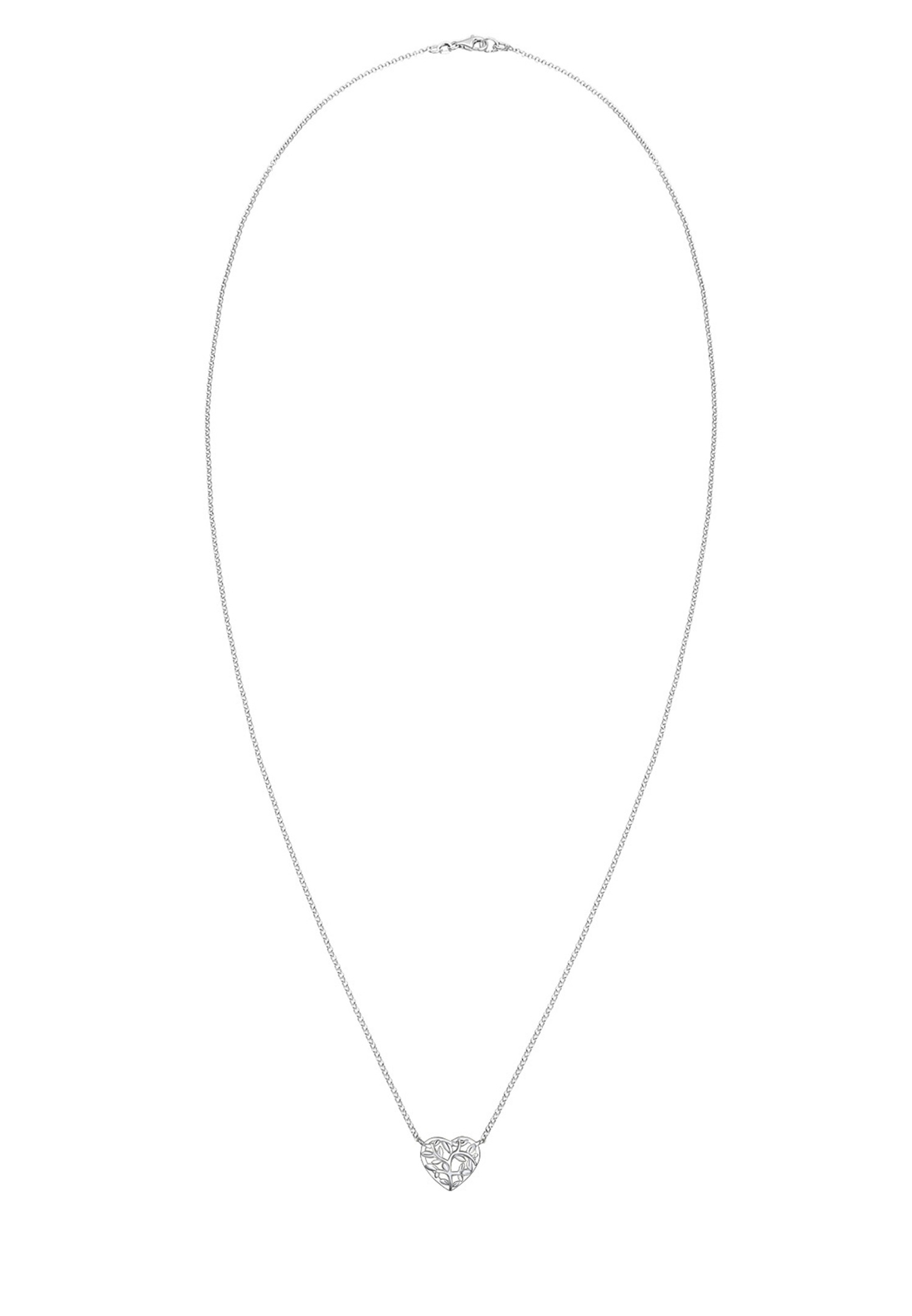 Elli Femme Arbre de Vie Coeur - (925/1000) Argent
