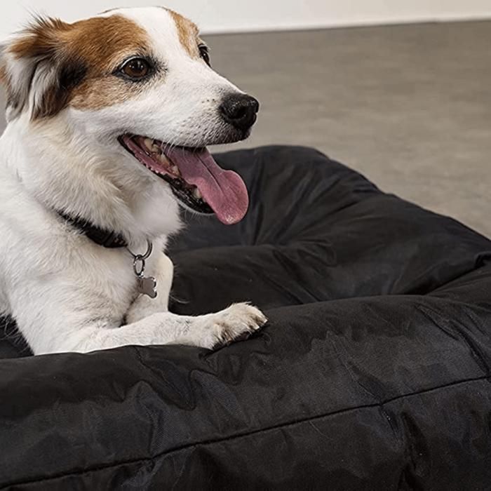 Cesta para perros - 90x65x10 cm - Bananair - Negra