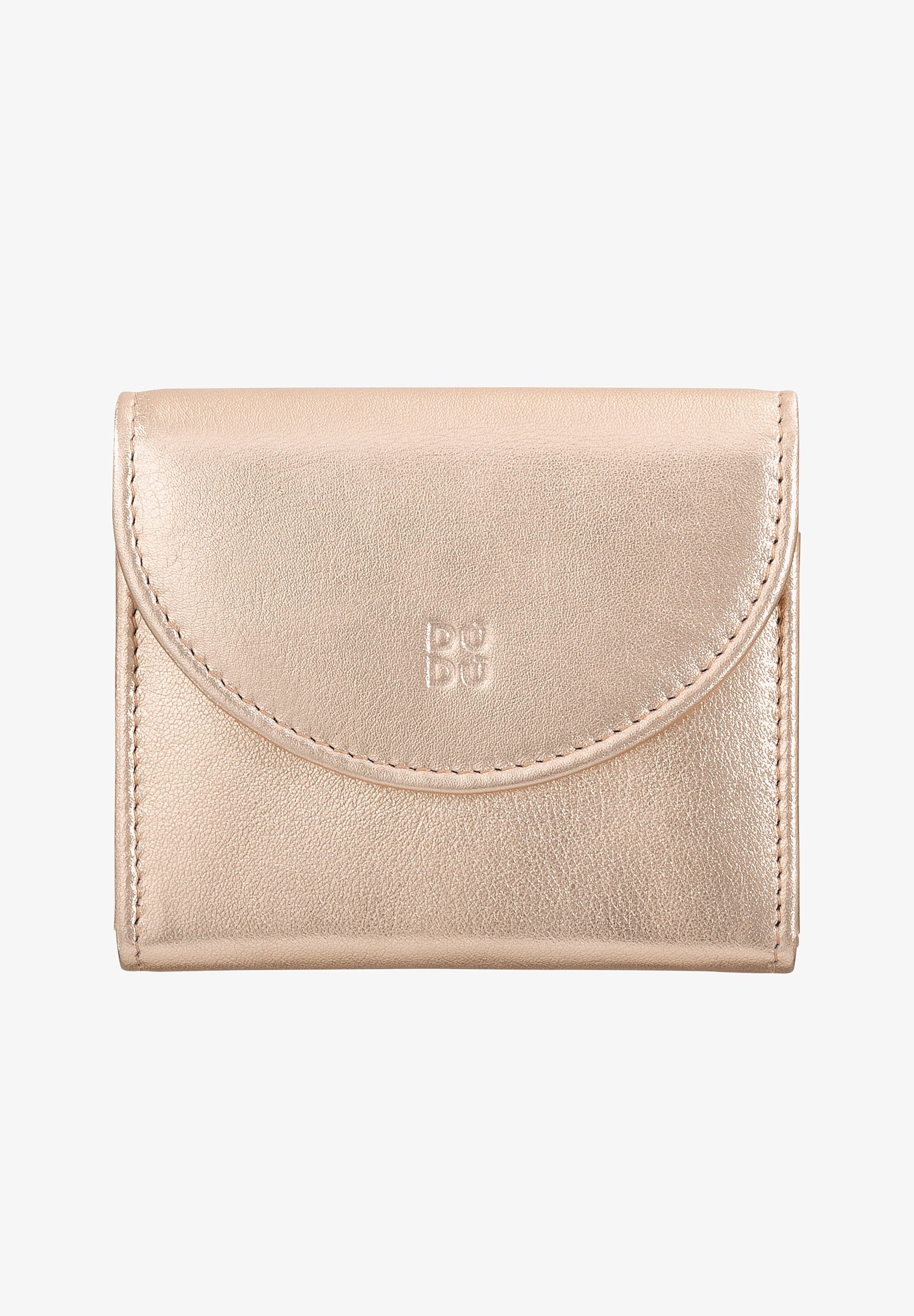 DUDU MINI IN VERA CON ZIP CHIUSURA A BOTTONE COMPATTO - Geldbörse - Ballerina