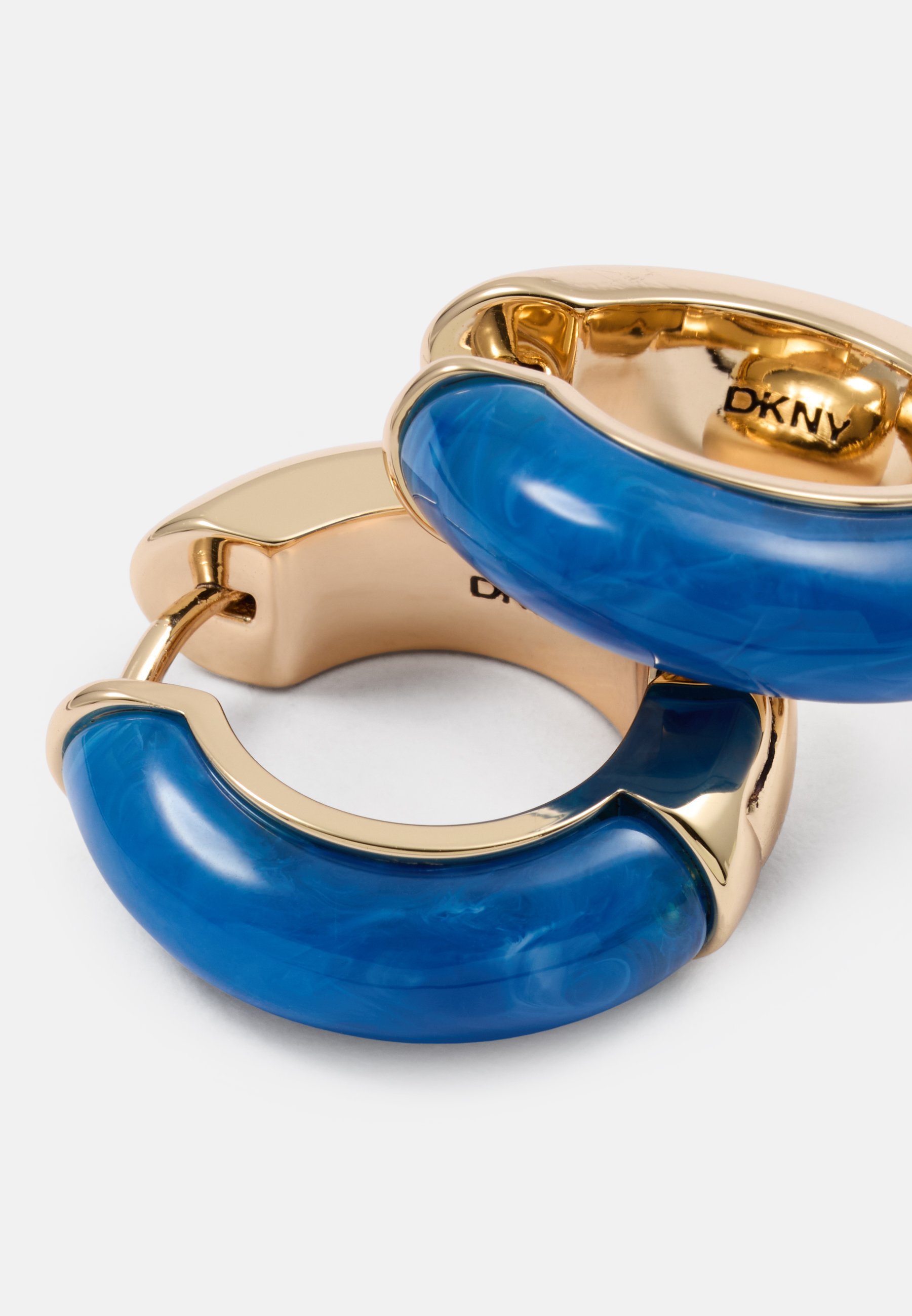DKNY ADRIA - Náušnice - gold-coloured/blue