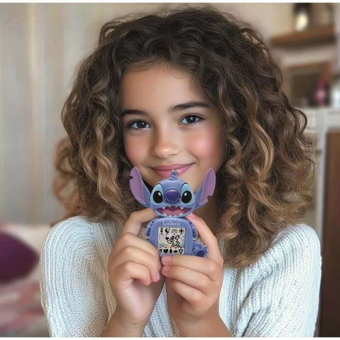 LEXIBOOK - My Stitch Virtual Companion - Portable Game Console for Children with Color Screen - Ages 5+