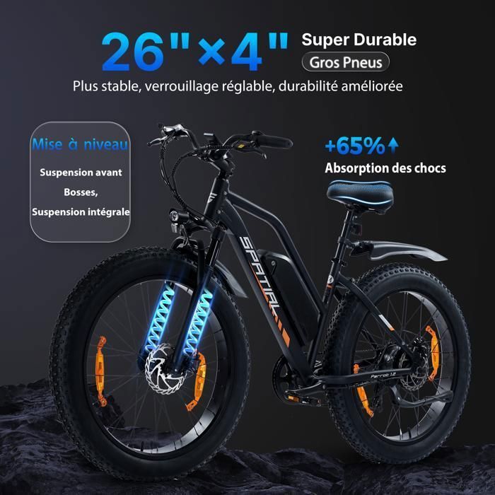 SPATIAL Vélo Électrique 26